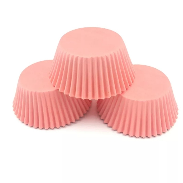 Cápsulas metálicas rosadas 50 unidades