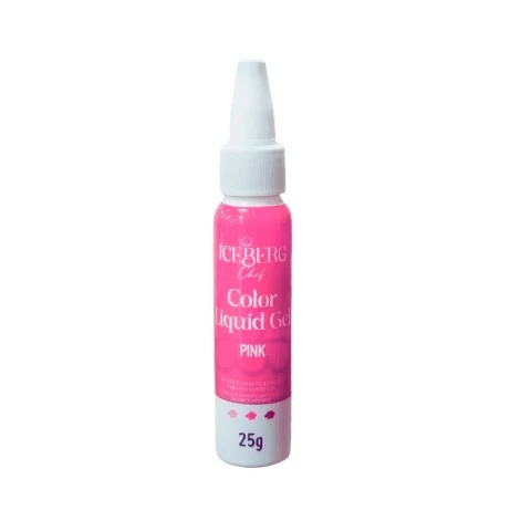 Colorante gel rosado 25 g